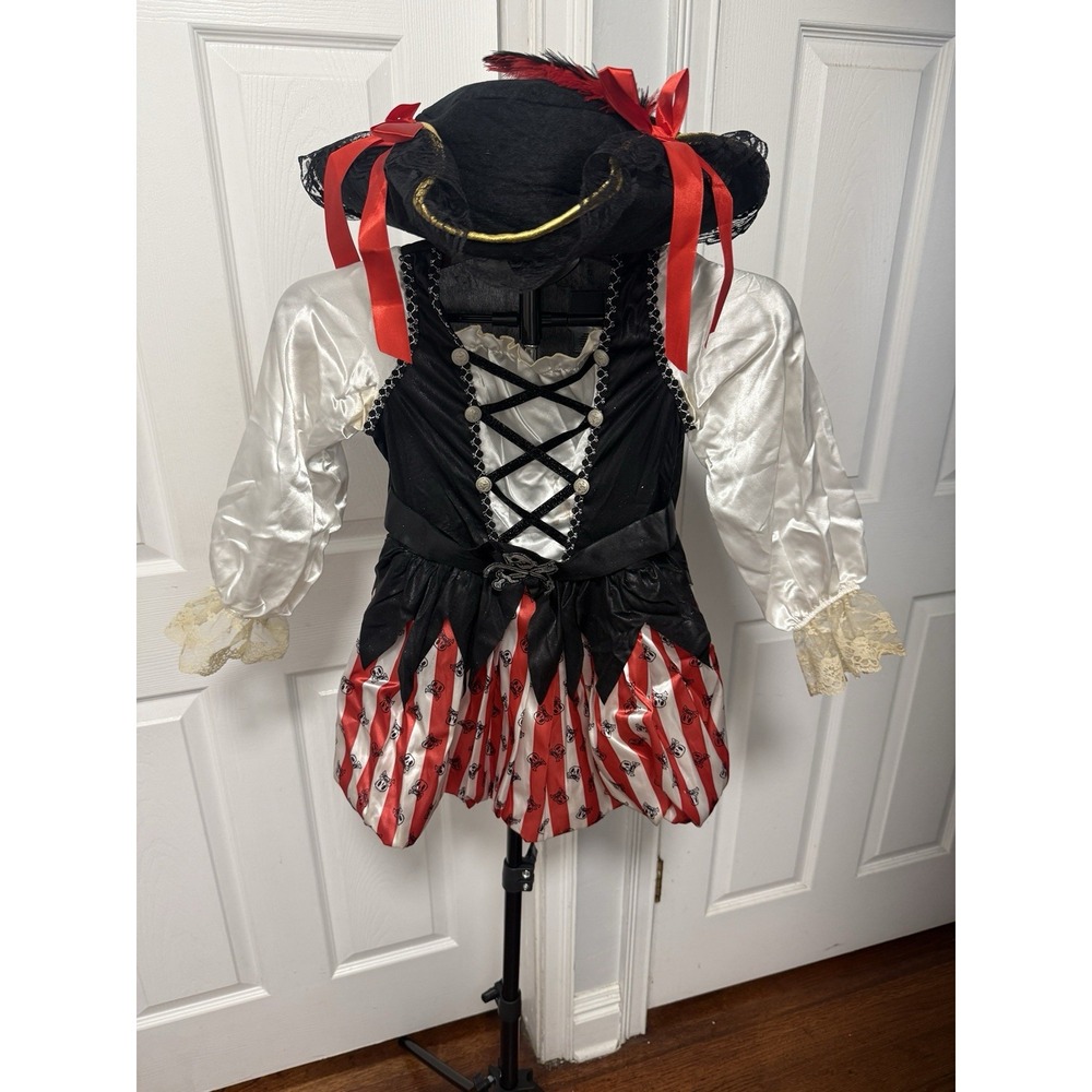 Girl's Pirate Halloween Costume Size 7/8